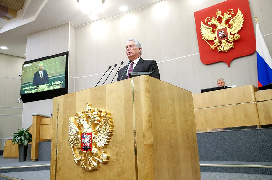 Президент Республики Куба Мигель Диас-Канель Бермудес