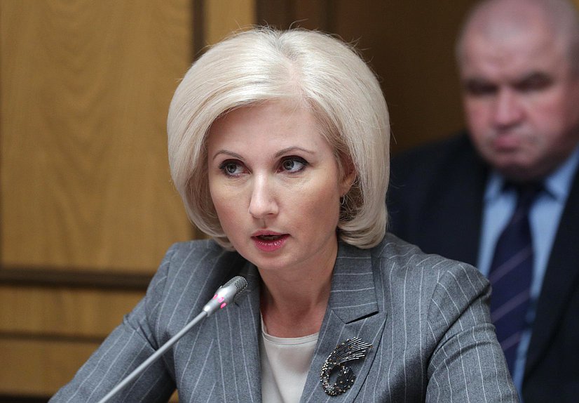 Член Комитета по труду, социальной политике и делам ветеранов Ольга Баталина