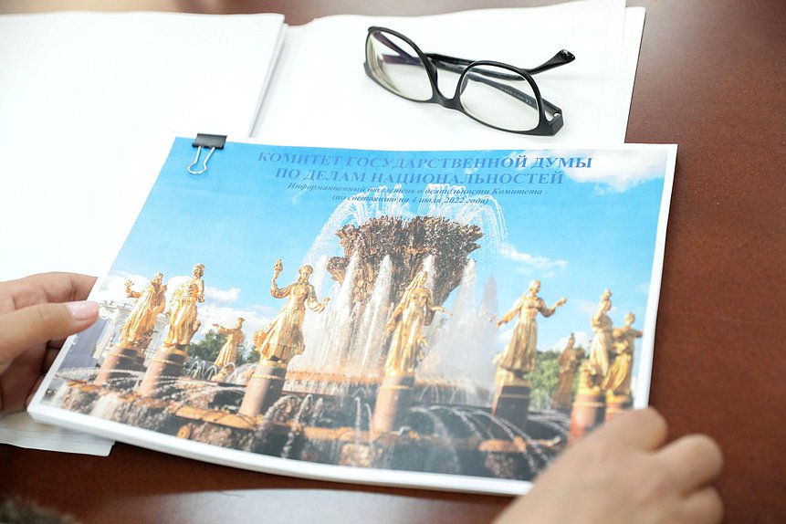 Заседание Комитета по делам национальностей