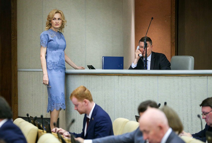 заместитель Председателя Государственной Думы Ирина Яровая