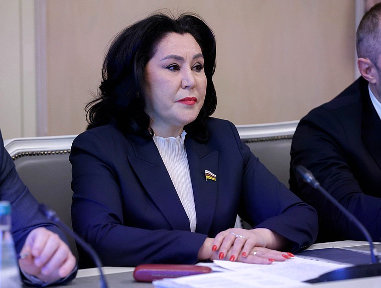 Первый заместитель Председателя Парламента Республики Южная Осетия Зита Бесаева