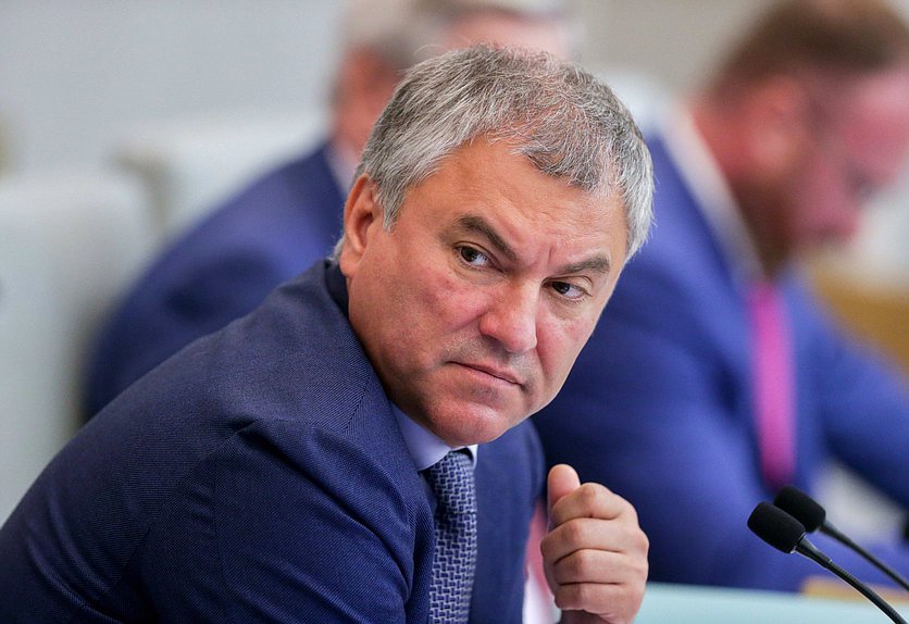 Председатель Государственной Думы Вячеслав Володин