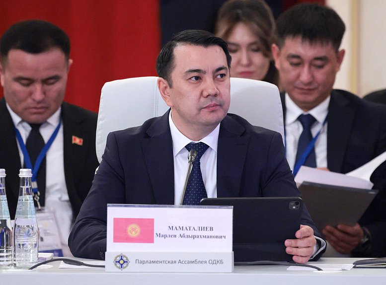 Председатель Жогорку Кенеша Киргизской Республики Марлен Маматалиев
