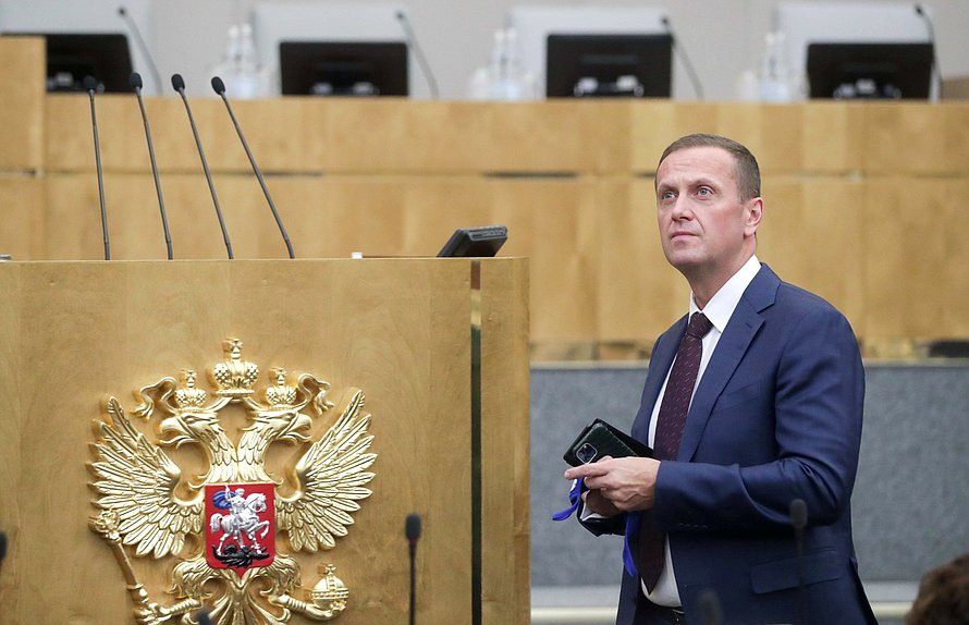 Депутат от фракции «Единая Россия» Владимир Ильиных