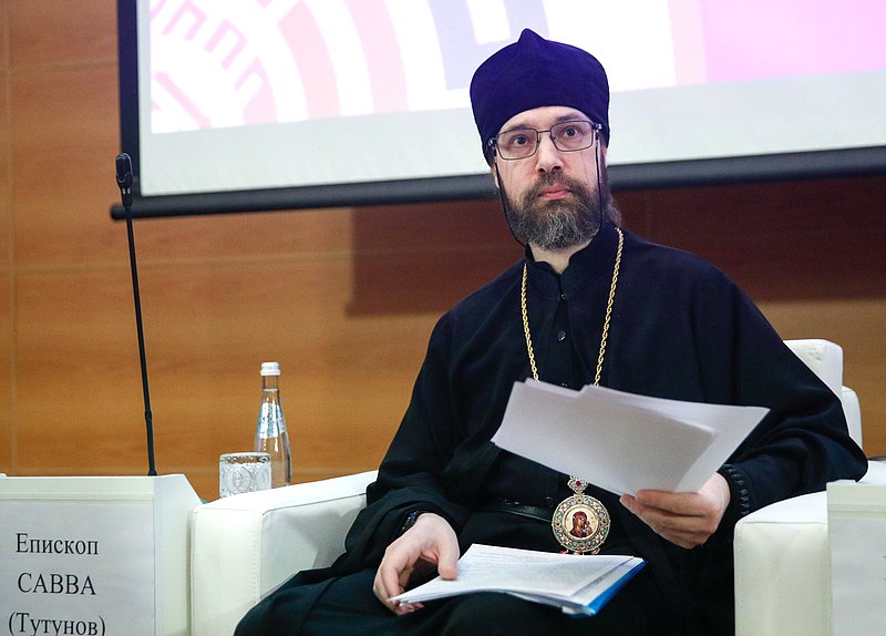 Заместитель управляющего делами и руководитель контрольно-аналитической службы Московской патриархии епископ Савва (Тутунов)