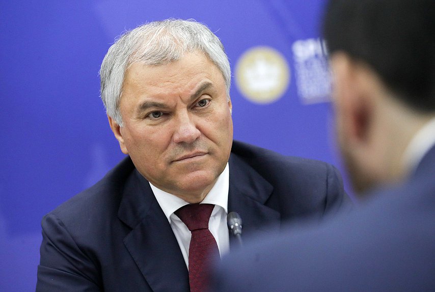 Jefe de la Duma Estatal Vyacheslav Volodin