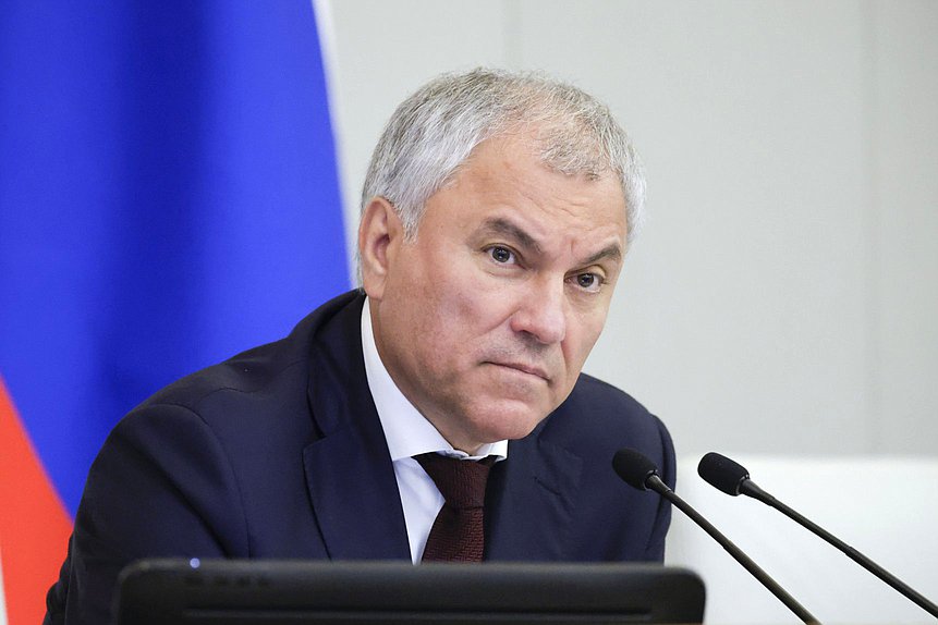 Председатель Государственной Думы Вячеслав Володин