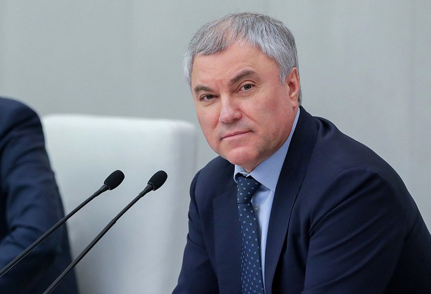 Председатель Государственной Думы Вячеслав Володин