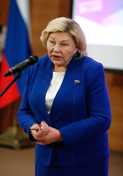 Первый заместитель Председателя Комитета по культуре Елена Драпеко