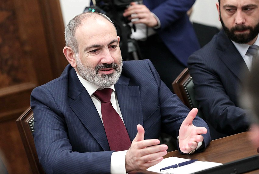Премьер-министр Республики Армения Никол Пашинян