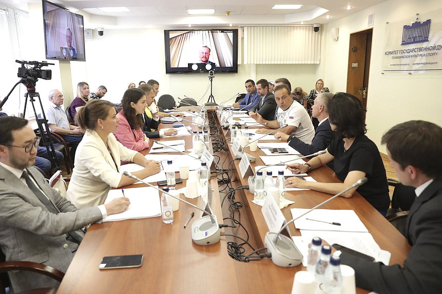 Заседание рабочей группы Комитета по физической культуре и спорту