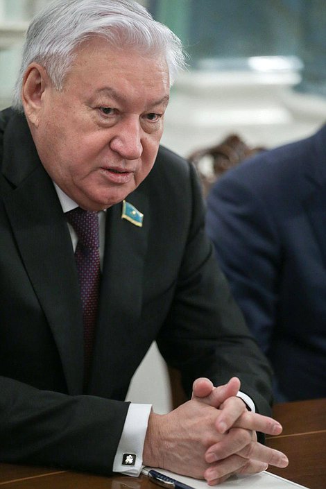 Встреча с Председателем Мажилиса Парламента Казахстана К.К.Жакыповым. 



