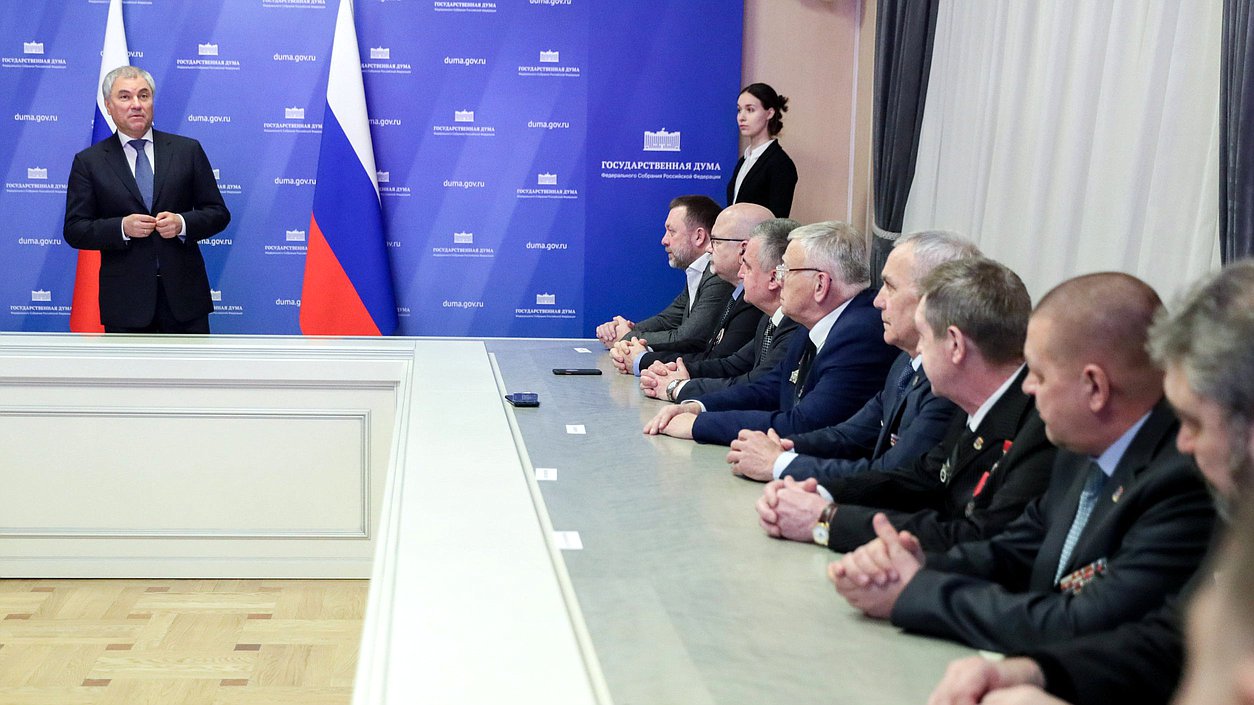 Председатель Государственной Думы Вячеслав Володин