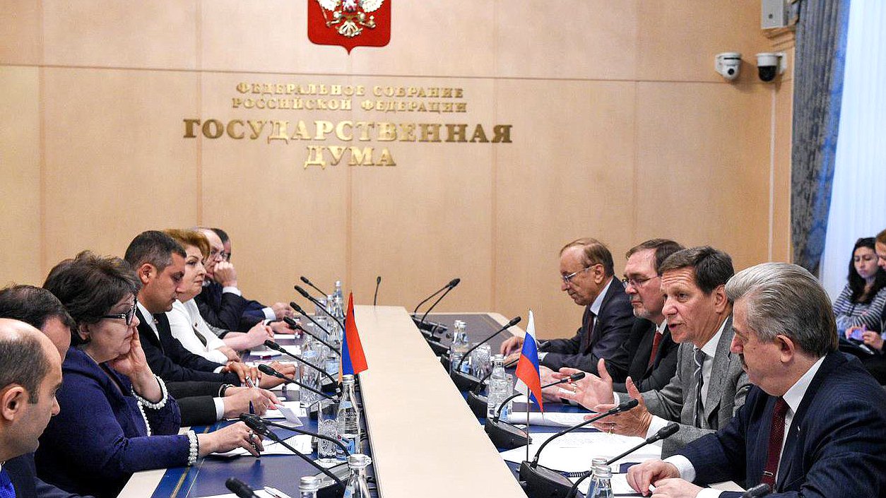 Во время встречи. Автор фото: Игорь Самохвалов/ "Парламентская газета".