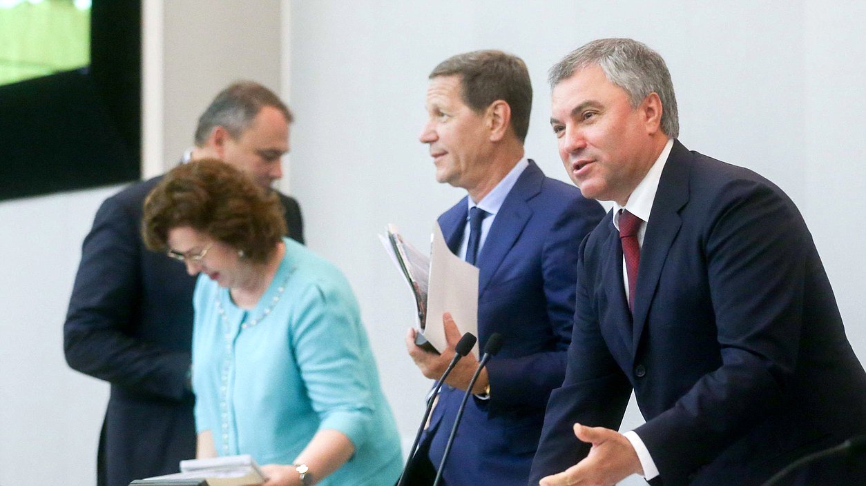 Председатель Государственной Думы Вячеслав Володин