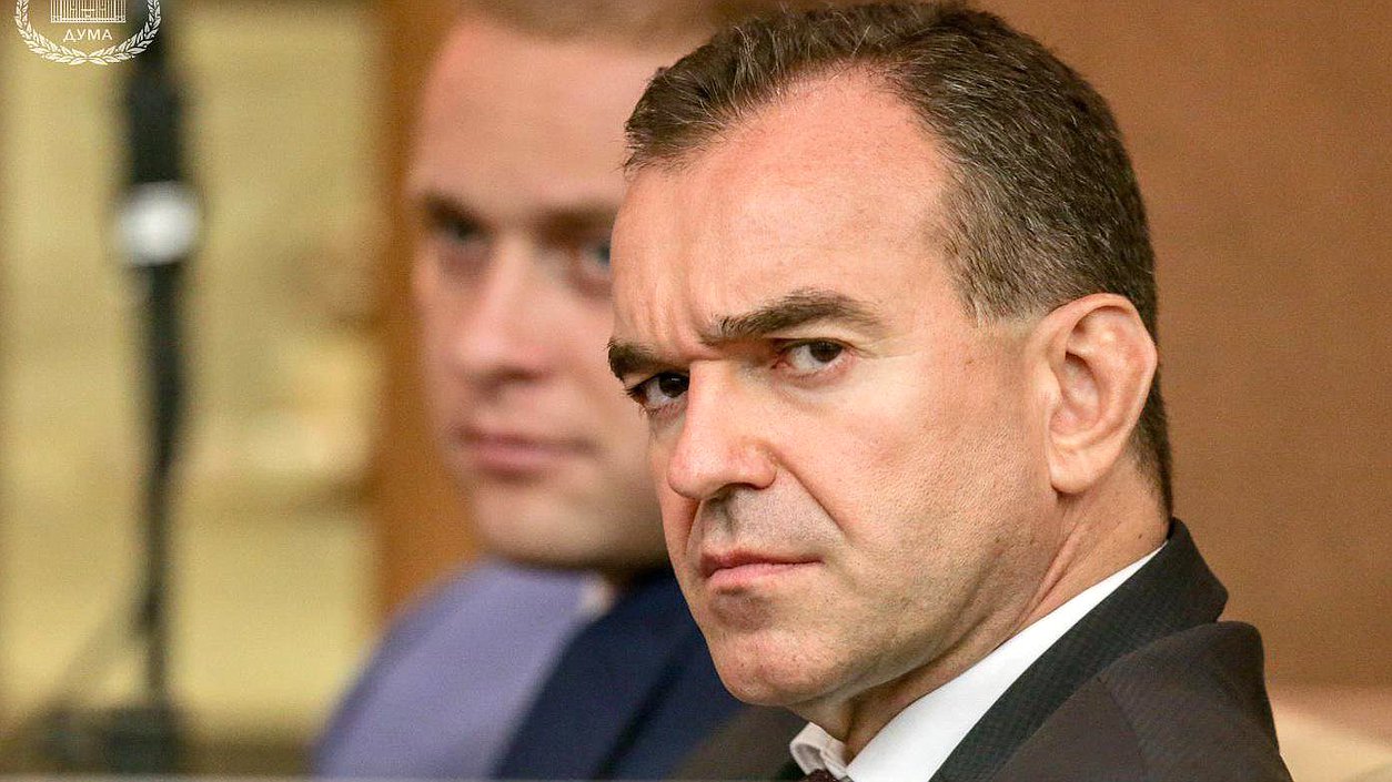 Губернатор Краснодарского края Вениамин Кондратьев во время заседания. Автор фото: Анна Исакова/Фотослужба Государственной Думы.