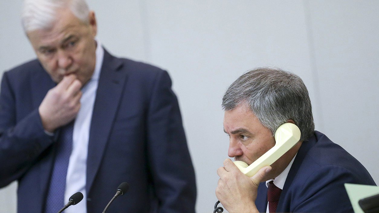 Председатель Государственной Думы Вячеслав Володин