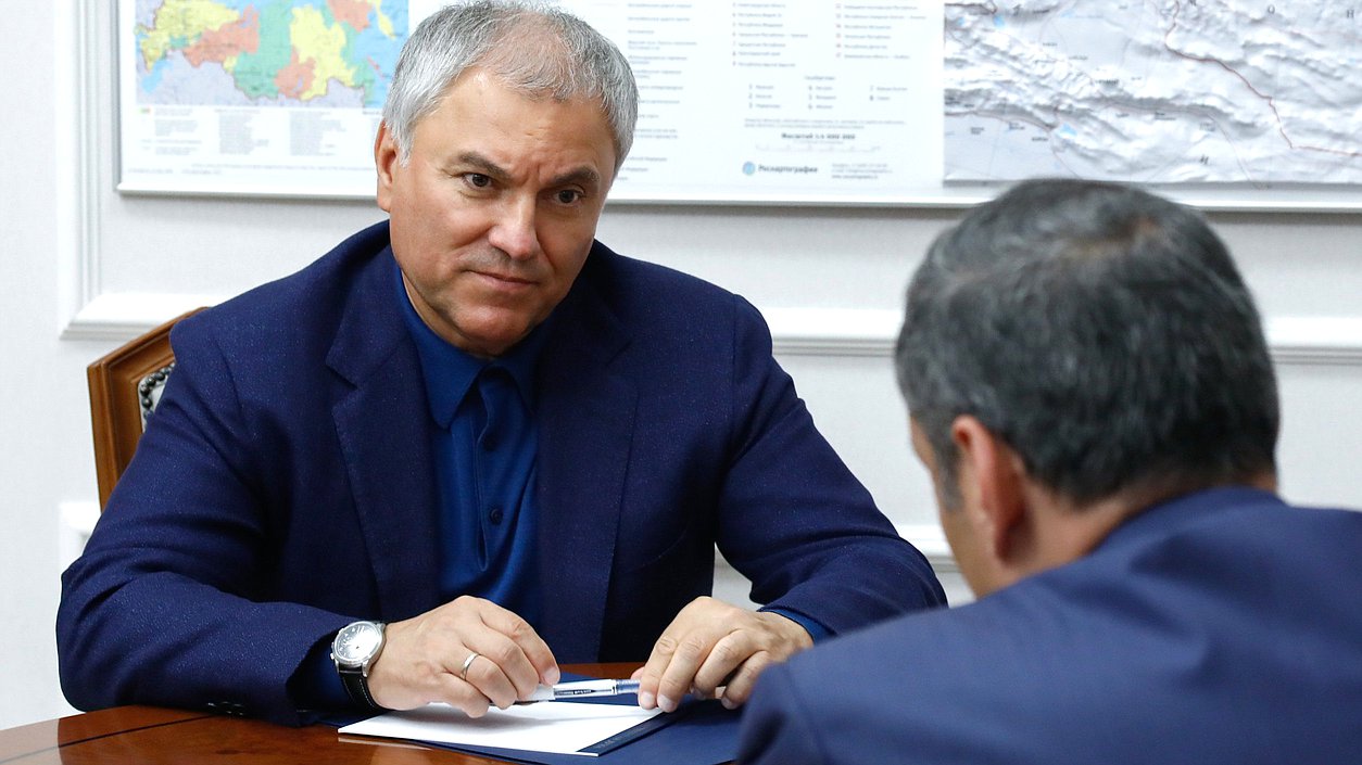 Председатель Государственной Думы Вячеслав Володин
