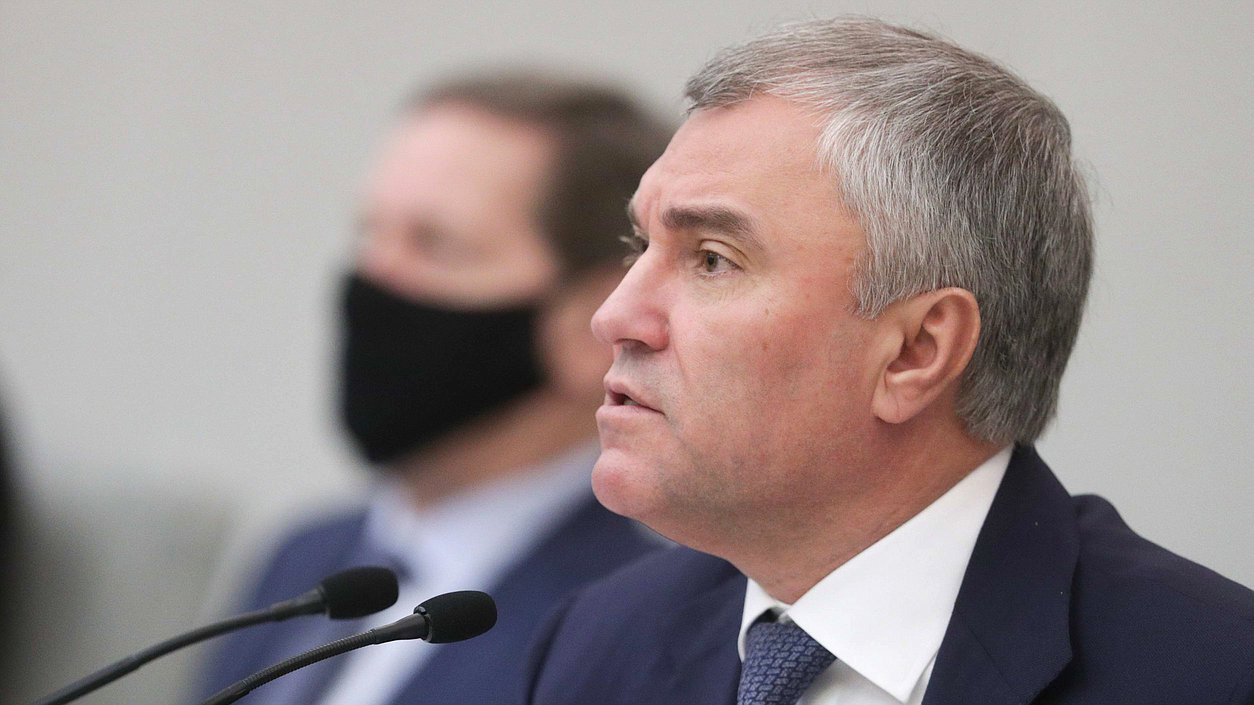 Председатель Государственной Думы Вячеслав Володин