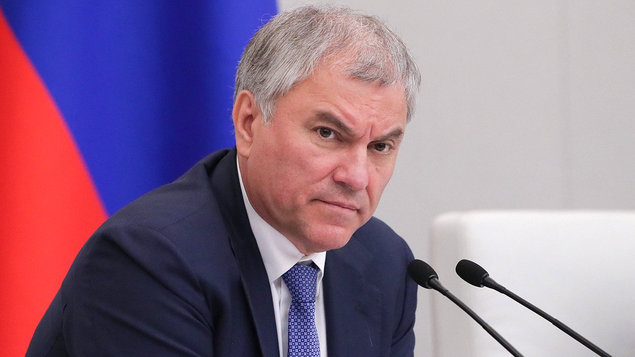 Председатель Государственной Думы Вячеслав Володин