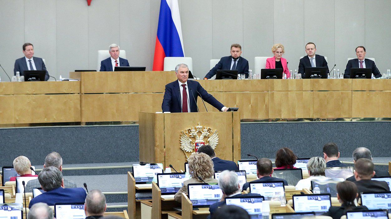 Председатель Государственной Думы Вячеслав Володин