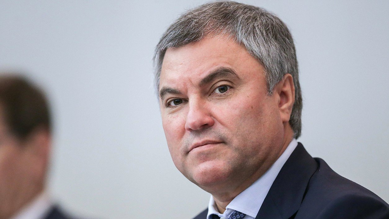 Председатель Государственной Думы Вячеслав Володин