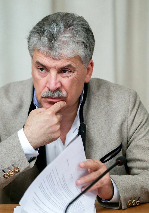 Директор ЗАО «Совхоз имени Ленина» Павел Грудинин