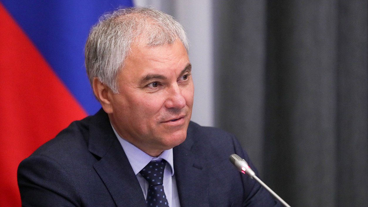 Председатель Государственной Думы Вячеслав Володин