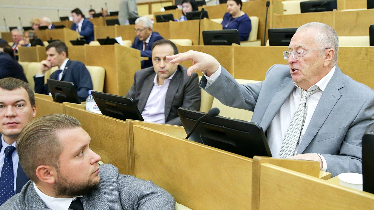 Руководитель фракции ЛДПР Владимир Жириновский