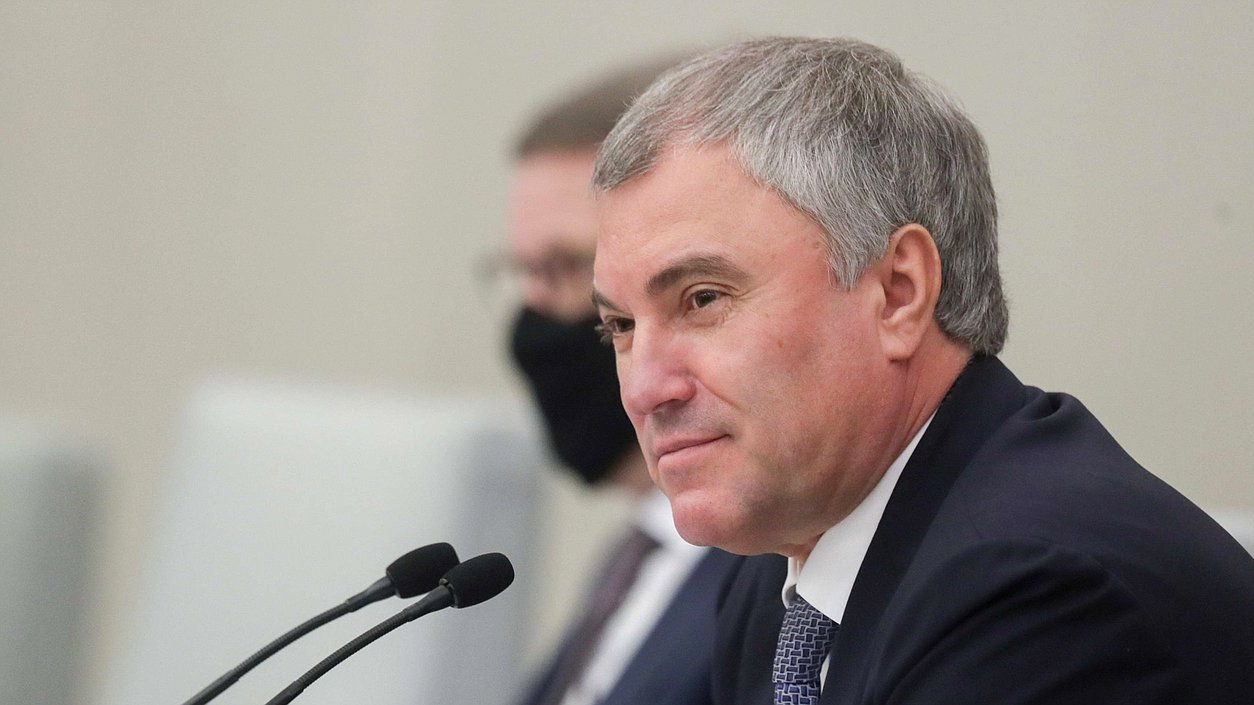 Председатель Государственной Думы Вячеслав Володин