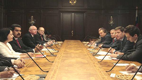 Первый заместитель Председателя Госдумы Александр Жуков встретился с Президентом Венесуэлы Николасом Мадуро