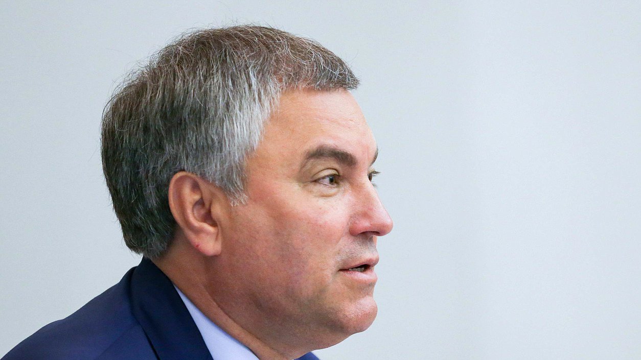 Председатель Государственной Думы Вячеслав Володин