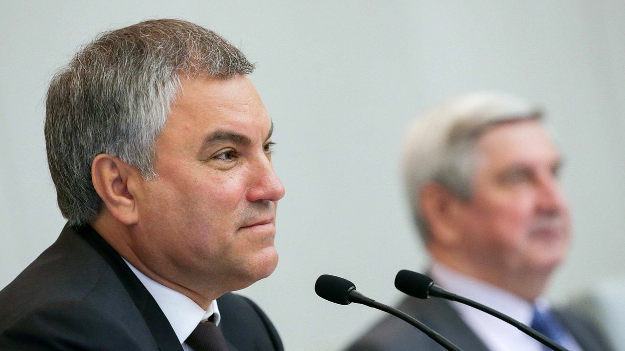 Председатель Государственной Думы Вячеслав Володин
