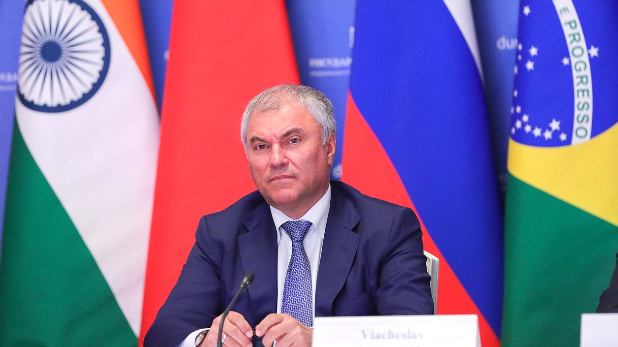 Chairman of the State Duma Vyacheslav Volodin