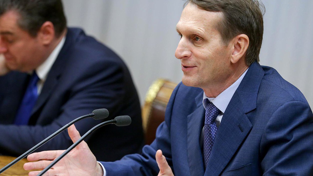 Встреча Председателя Государственной Думы 
 С.Е.Нарышкина
с Председателем Комитета национальной безопасности 
Республики Казахстан К.К.Масимовым.
