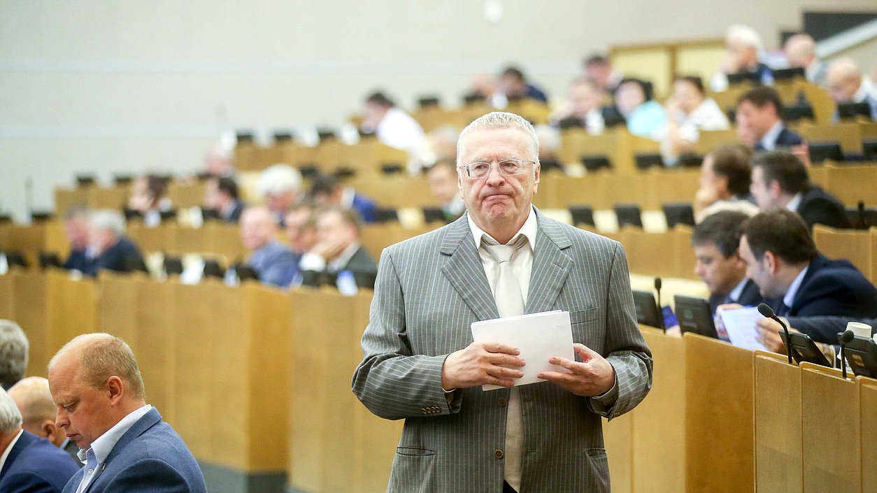 Руководитель фракции ЛДПР Владимир Жириновский