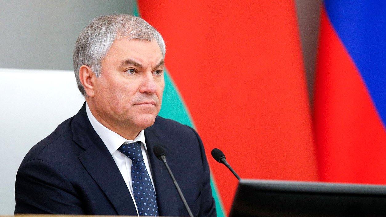 Председатель Государственной Думы Вячеслав Володин