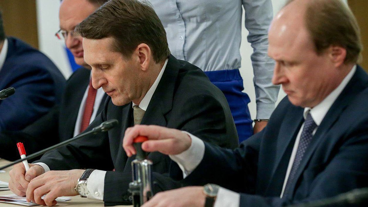 Заседание Организационного комитета по проведению 
в Российской Федерации Года литературы при Председателе Государственной Думы Федерального Собрания Российской Федерации.
