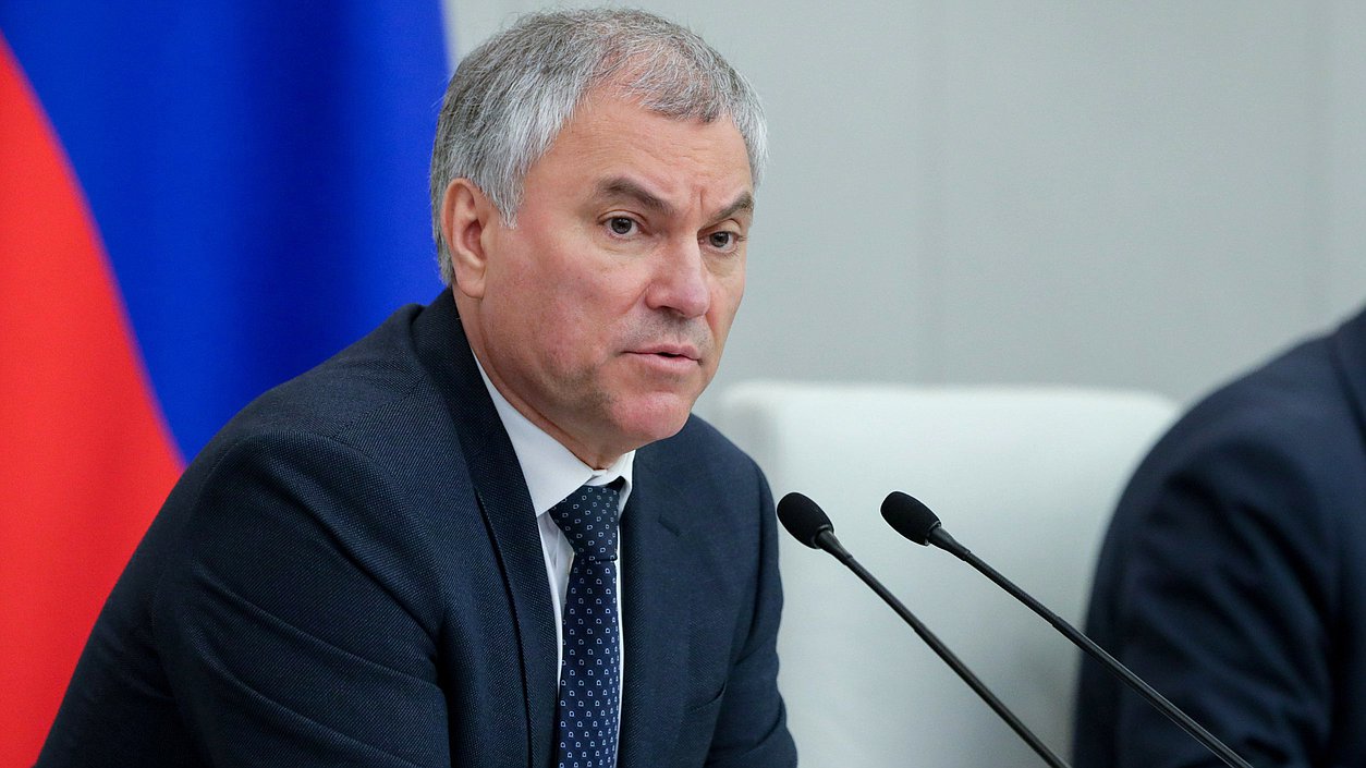 Председатель Государственной Думы Вячеслав Володин