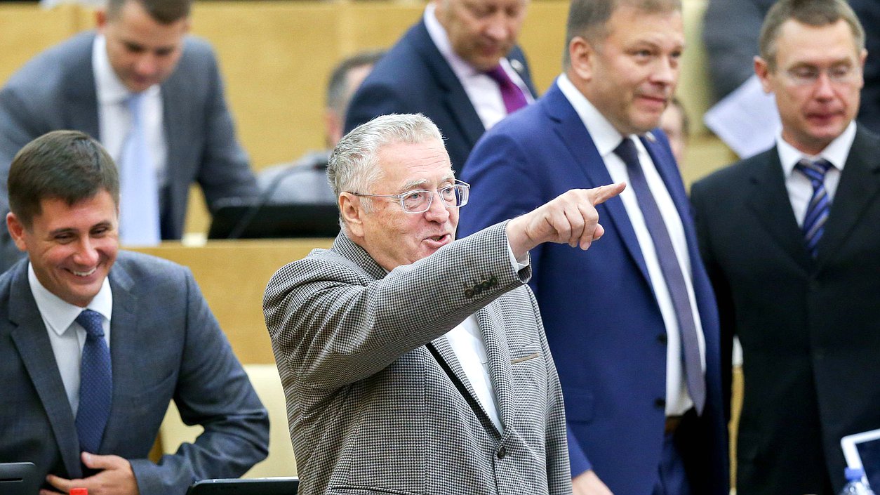 Руководитель фракции ЛДПР Владимир Жириновский
