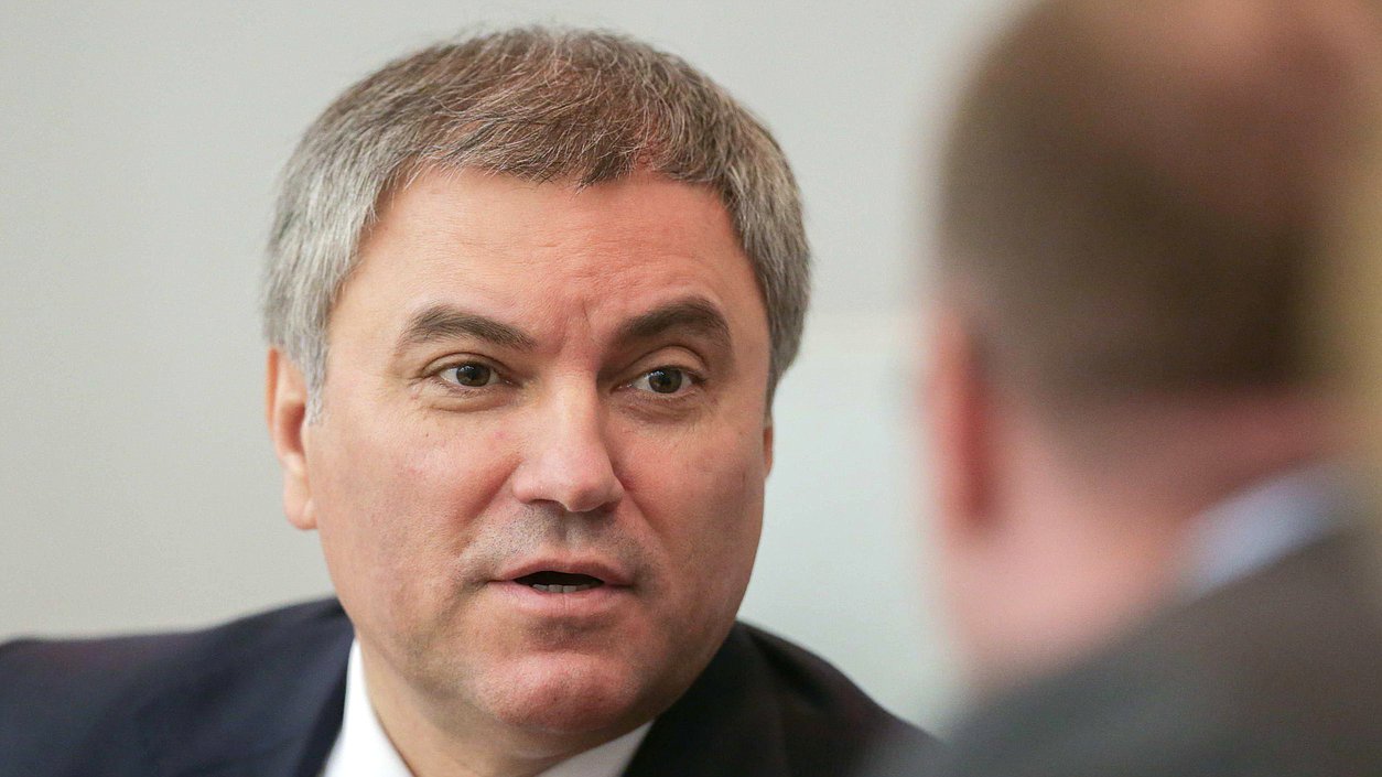 Председатель Государственной Думы Вячеслав Володин. Автор фото: Анна Исакова/Фотослужба Государственной Думы