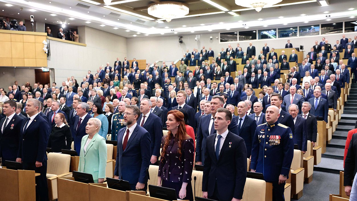 Первое пленарное заседание Государственной Думы IX созыва (30.09.2026)