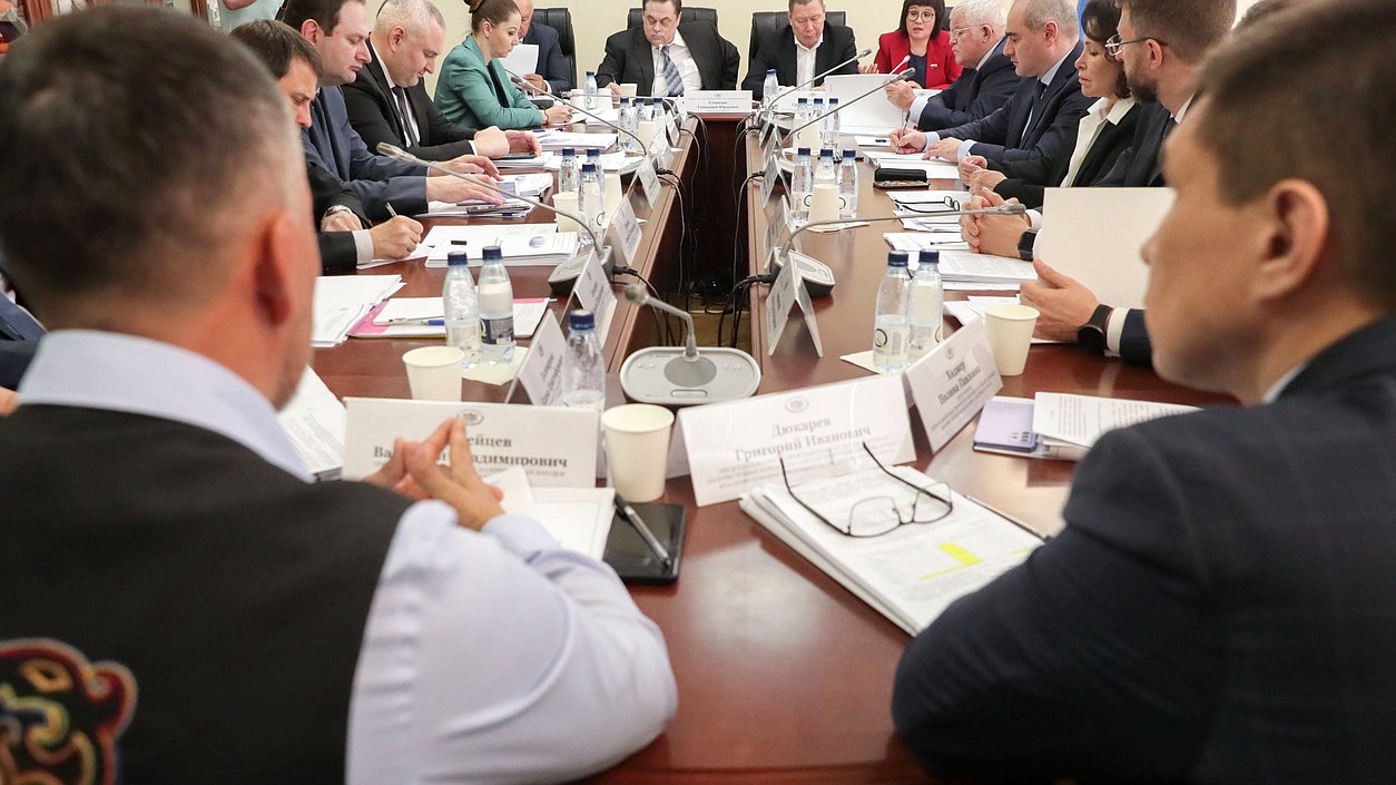 Заседание Комитета по делам национальностей