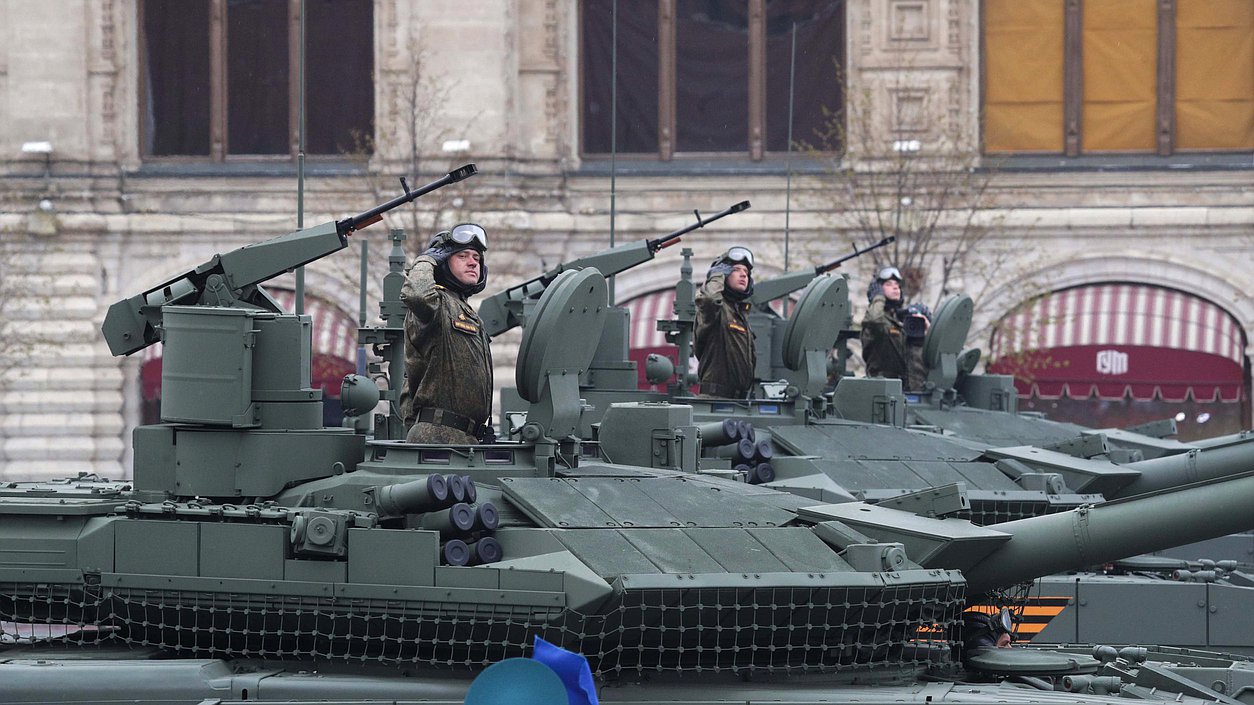 Парад в честь 76-й годовщины Победы в Великой Отечественной войне