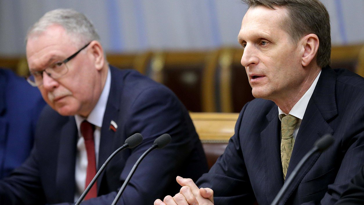 Встреча Председателя Государственной Думы 
Федерального Собрания Российской Федерации С.Е.Нарышкина 
c Председателем Нижней палаты Парламента 
Исламской Республики Афганистан А.Р.Ибрагими.
