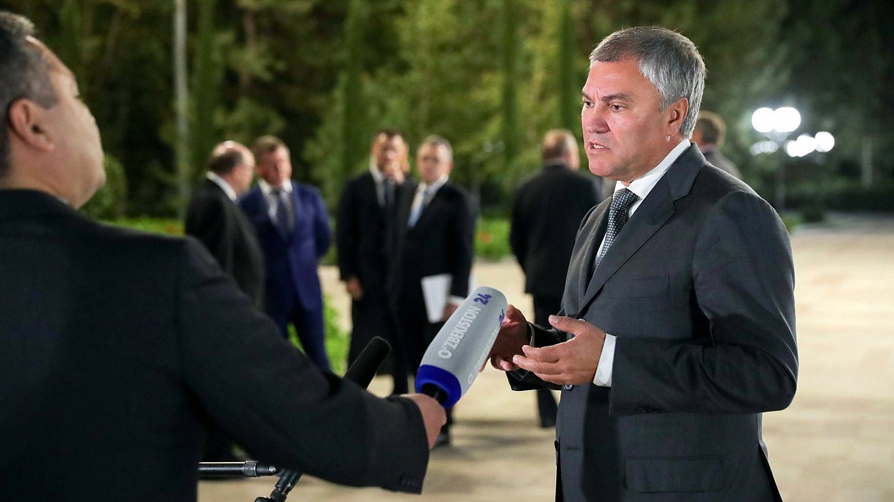 Chairman of the State Duma Viacheslav Volodin