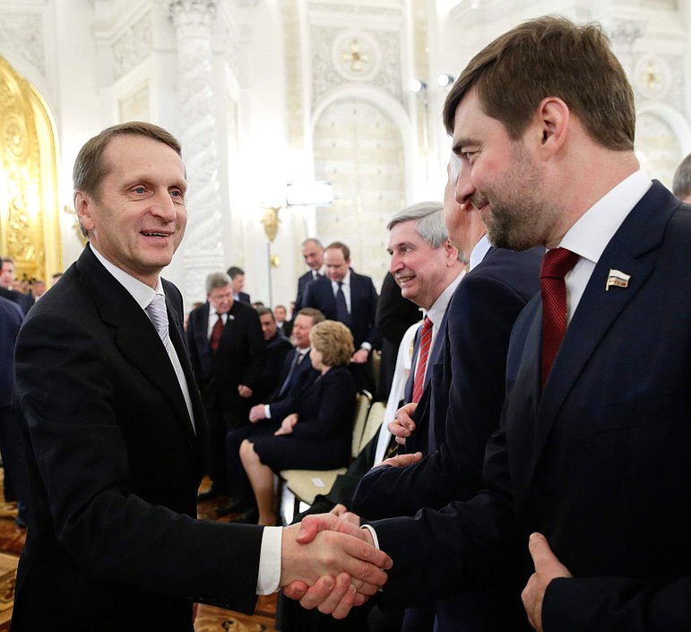 Послание Президента Российской Федерации Владимира Путина Федеральному Собранию.