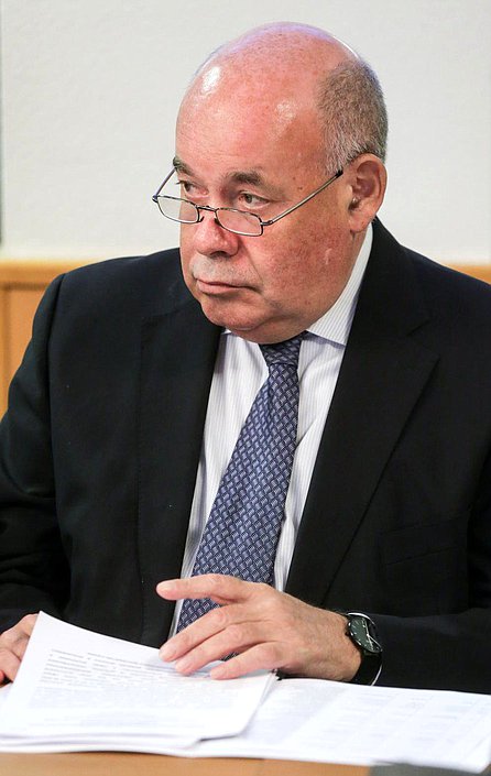 Михаил Швыдкой во время парламентских слушаний на тему "О реализации Стратегии государственной культурной политики". Автор фото: Марат Абулхатин/Фотослужба Государственной Думы.
