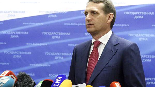 Сергей Нарышкин: эскалацию кризиса на Украине можно остановить 