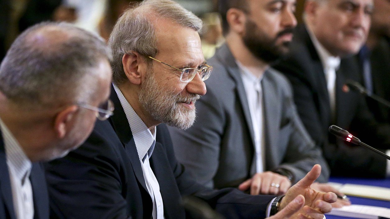 Chairman of the Islamic Consultative Assembly of the Islamic Republic of Iran Ali Larijani